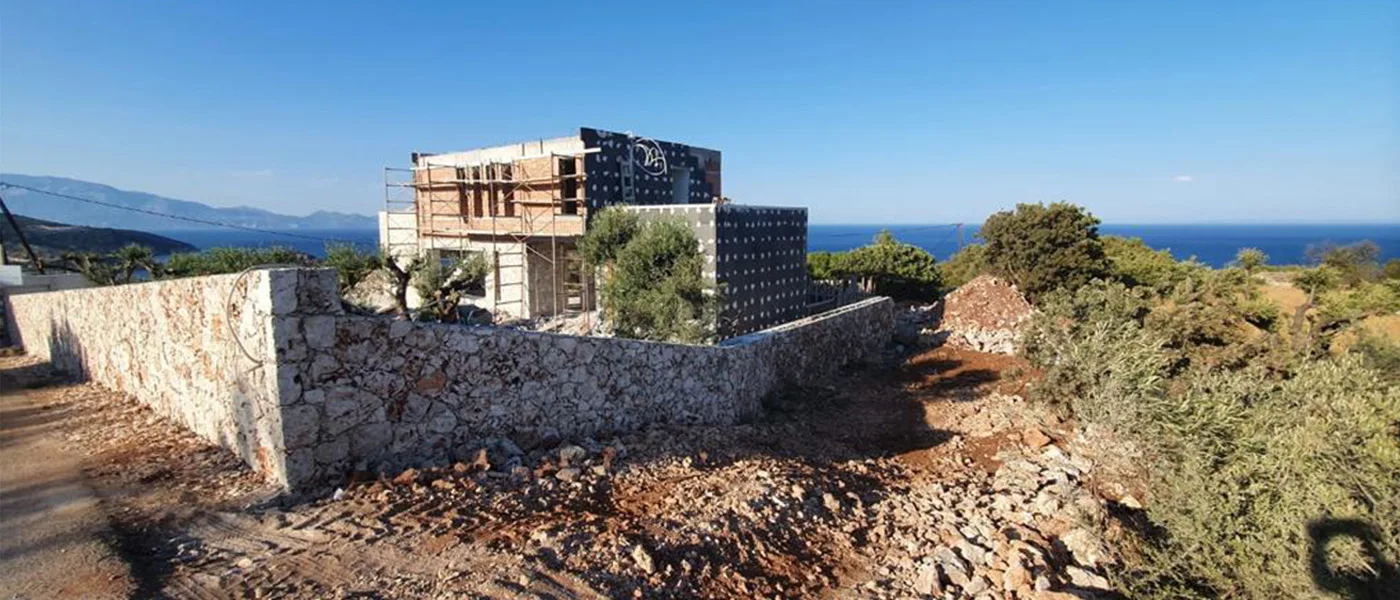 Greek Holiday House Design & CGI – Horizon Architecture