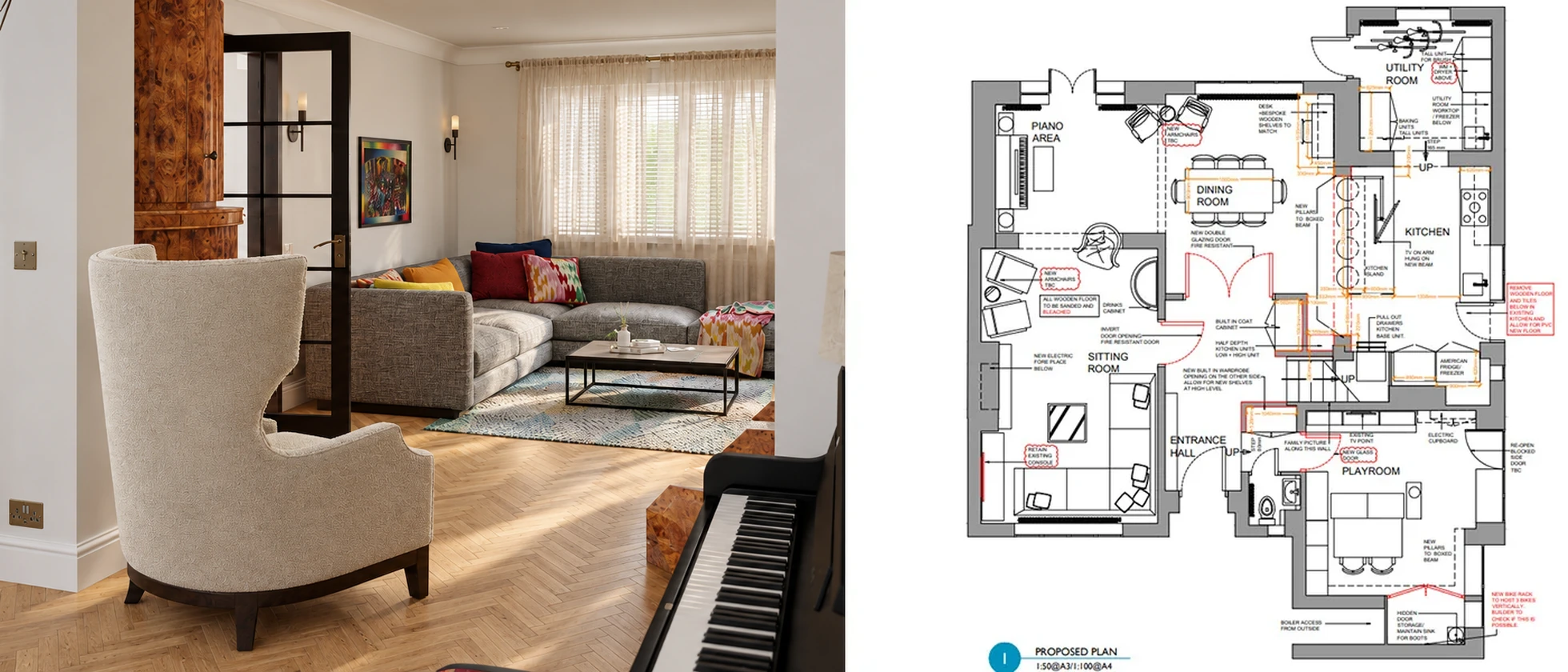 North London Ground-Floor Redesign – Horizon Architecture