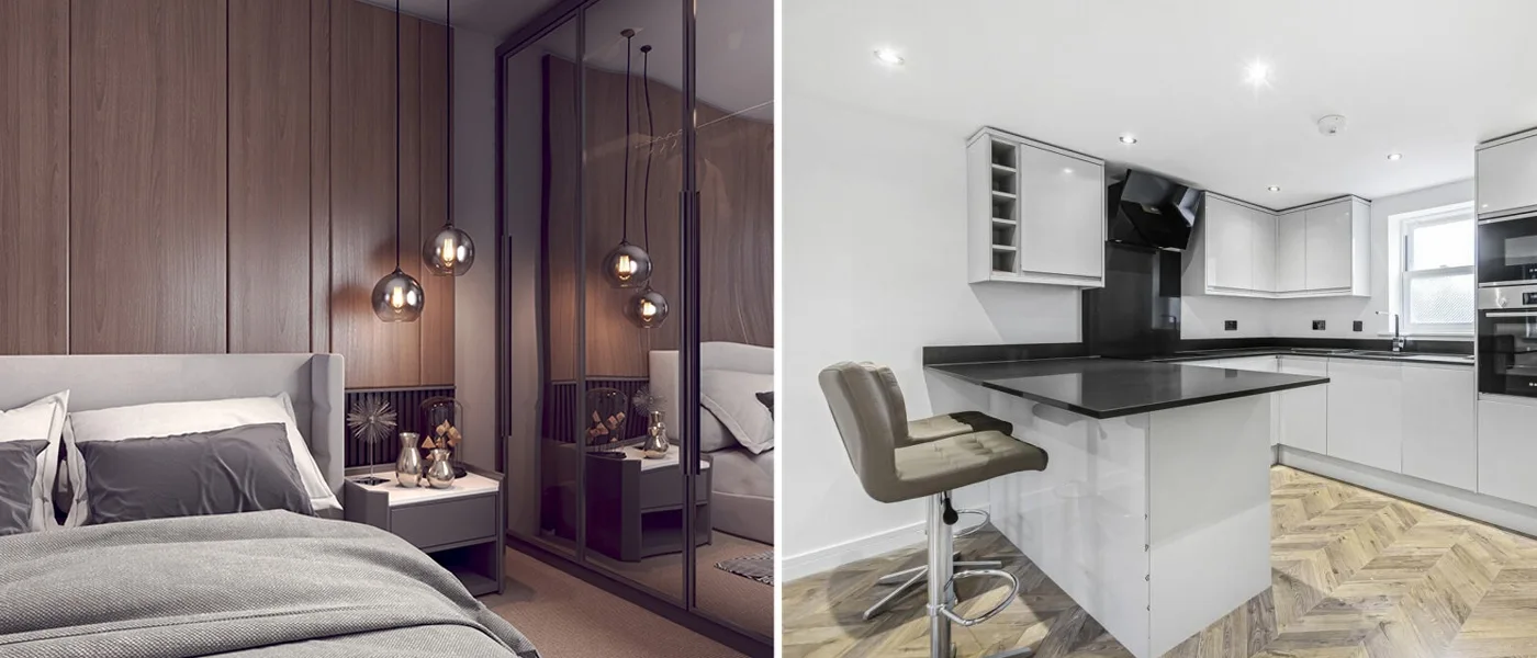 North London Apartment Interiors & CGI – Horizon Architecture