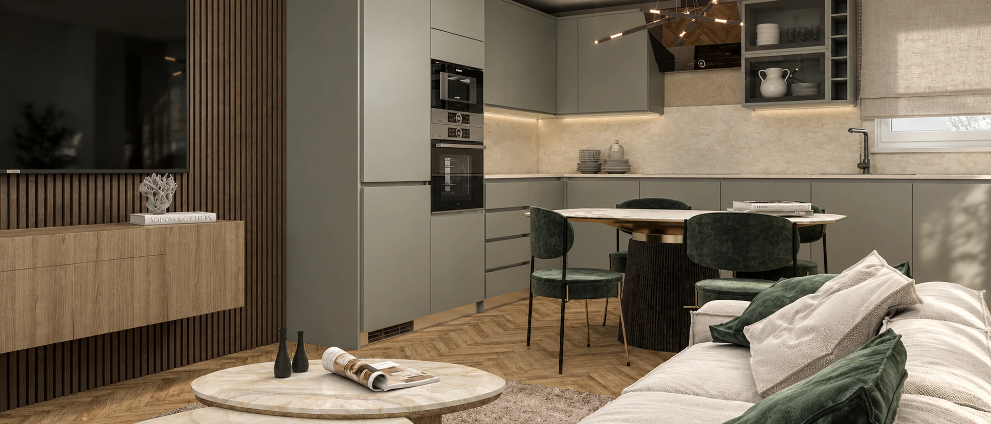 North London Apartment Interiors & CGI – Horizon Architecture