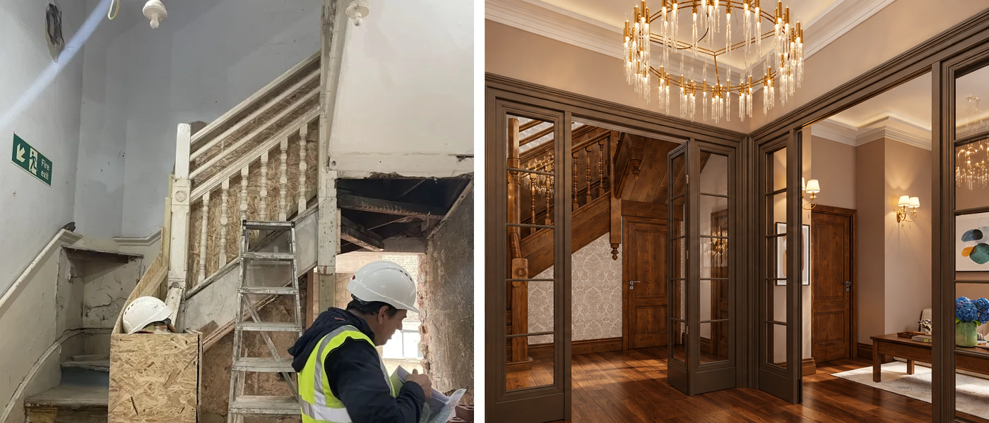 London Hotel Interior Design & CGI – Horizon Architecture