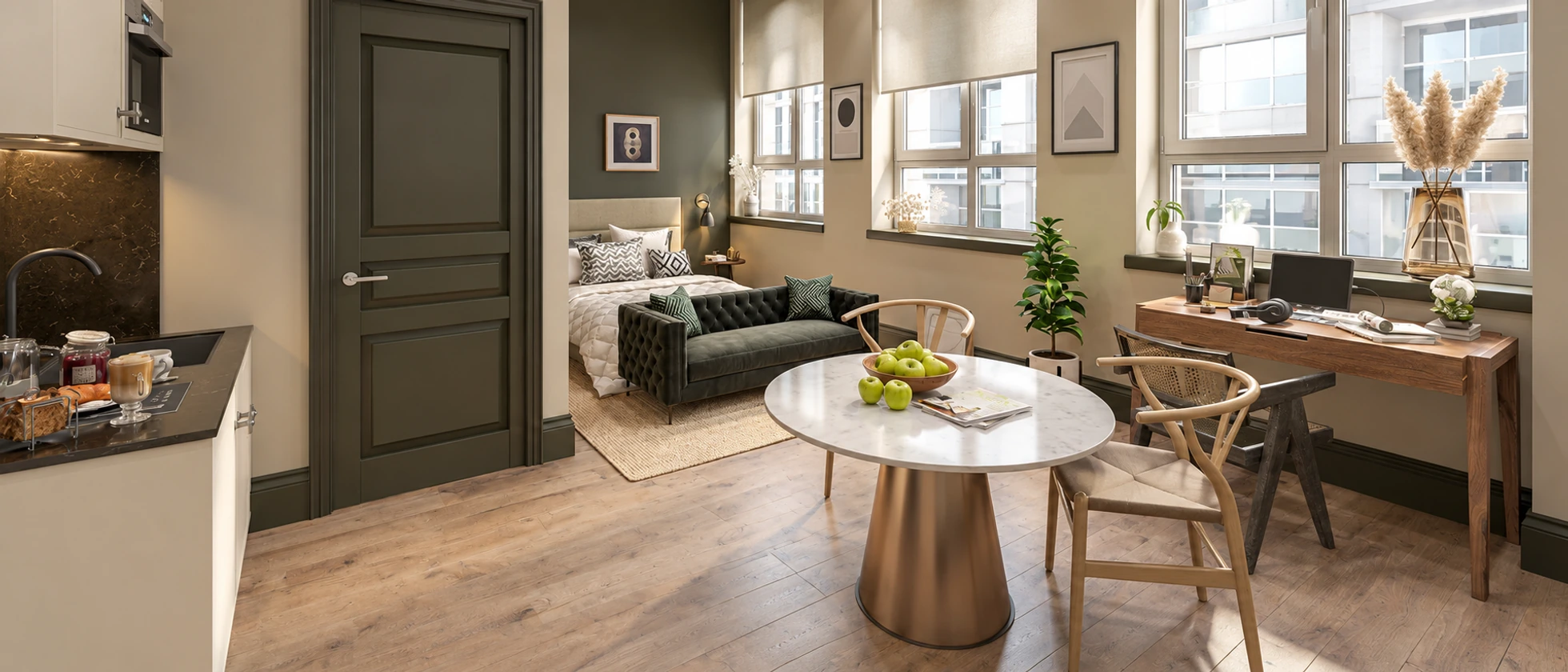 Birmingham Co-Living Interior Design – Horizon Architecture