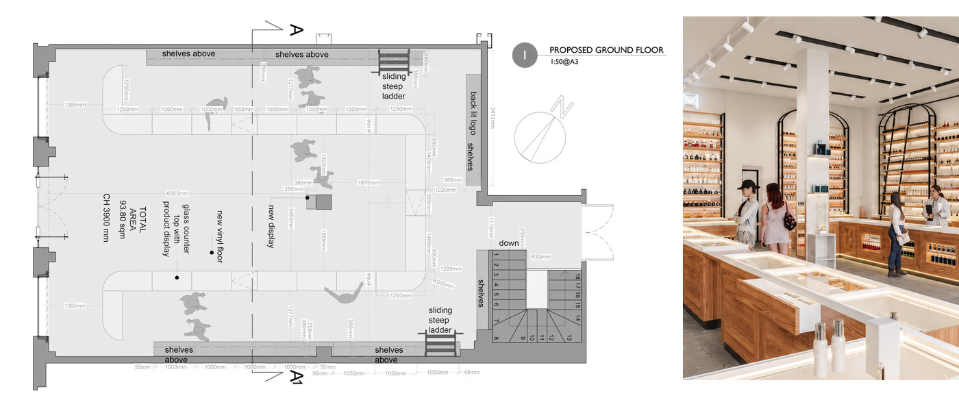 Covent Garden Retail Interior Design – Horizon Architecture