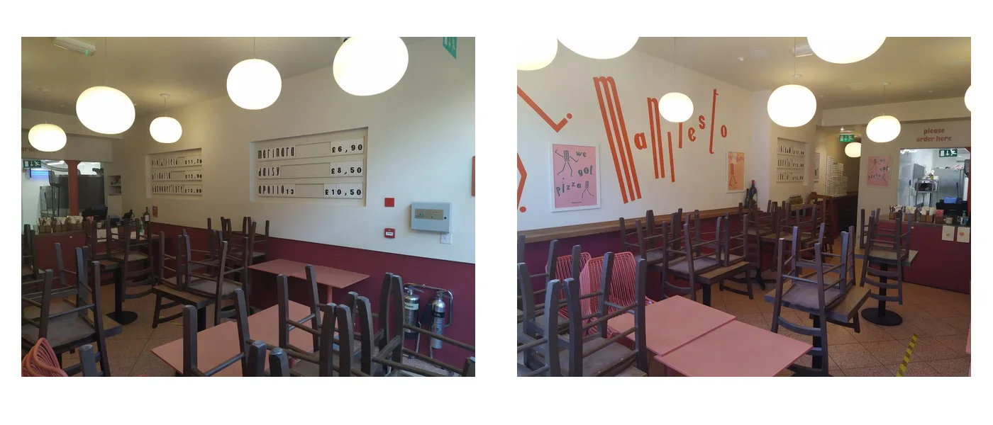 South London Pizzeria Interior Design – Horizon Architecture