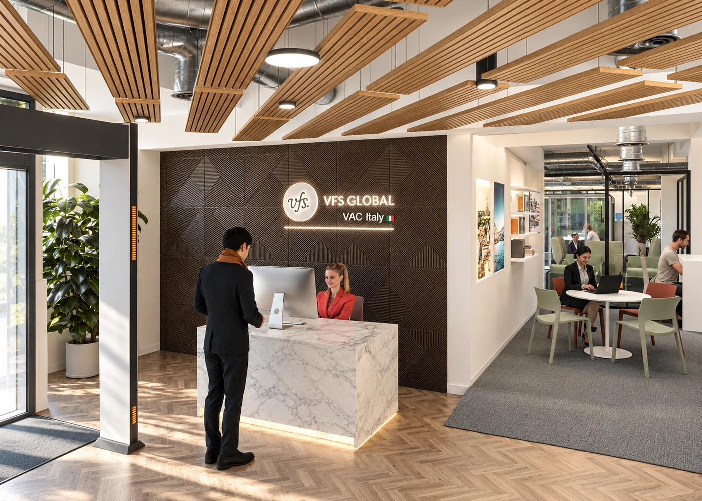 London Italian Visa Centre Drawings & CGI – Horizon Architecture