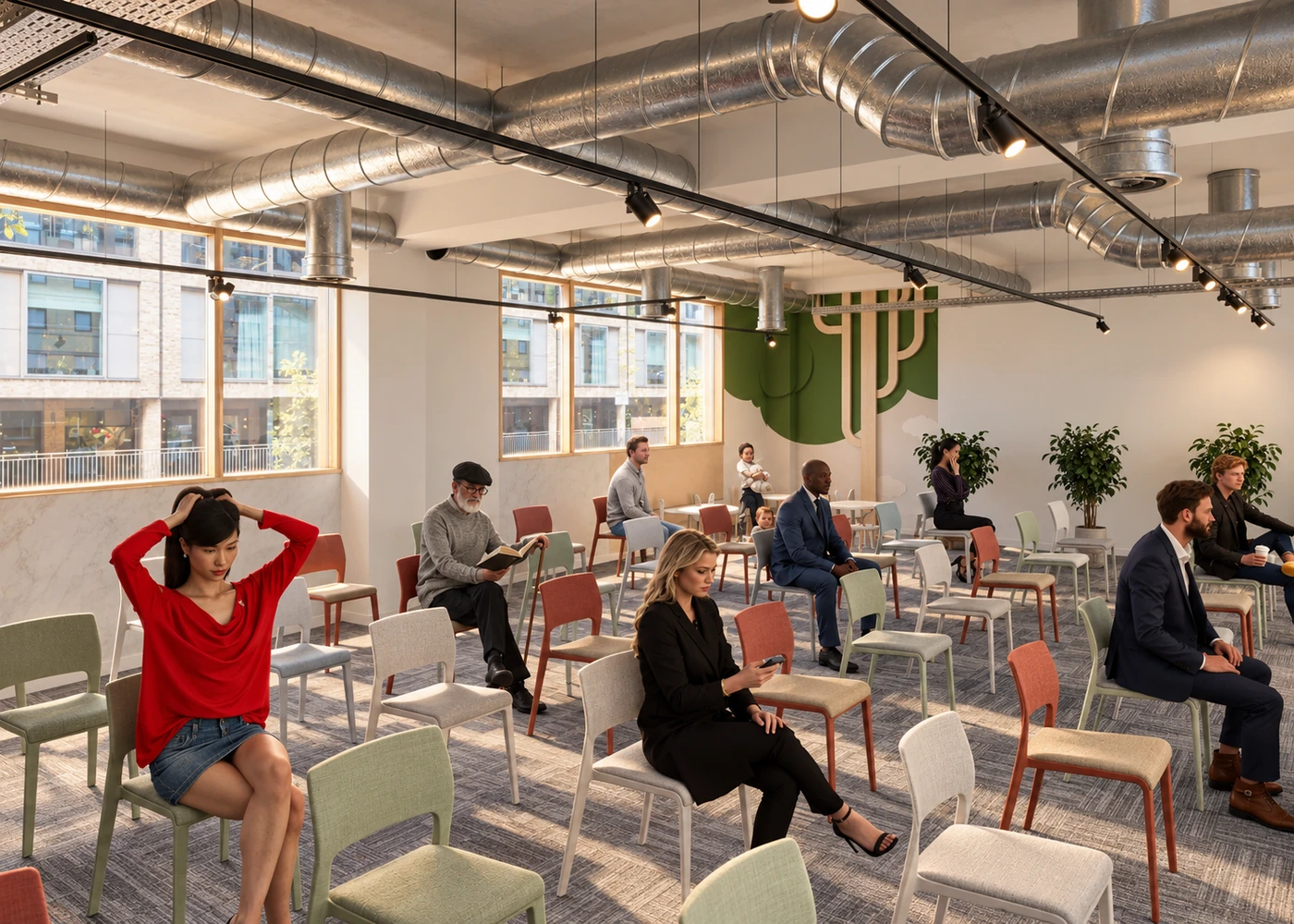 London Italian Visa Centre Drawings & CGI – Horizon Architecture